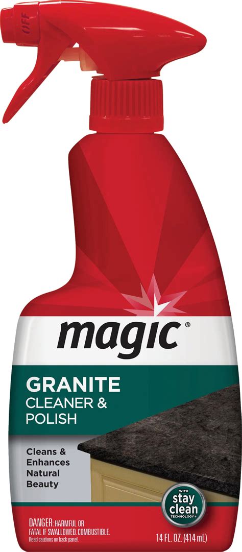 Magic graniye cleaner and polish